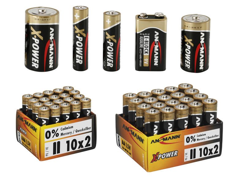 ANSMANN Batterien X-POWER Baby C 1.5 V