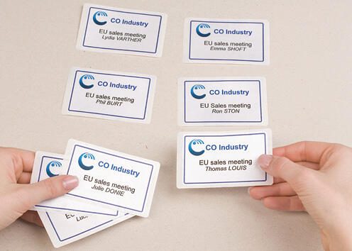 AVERY Zweckform Namensetiketten L4786-20 weiß 80,0 x 50,0 mm