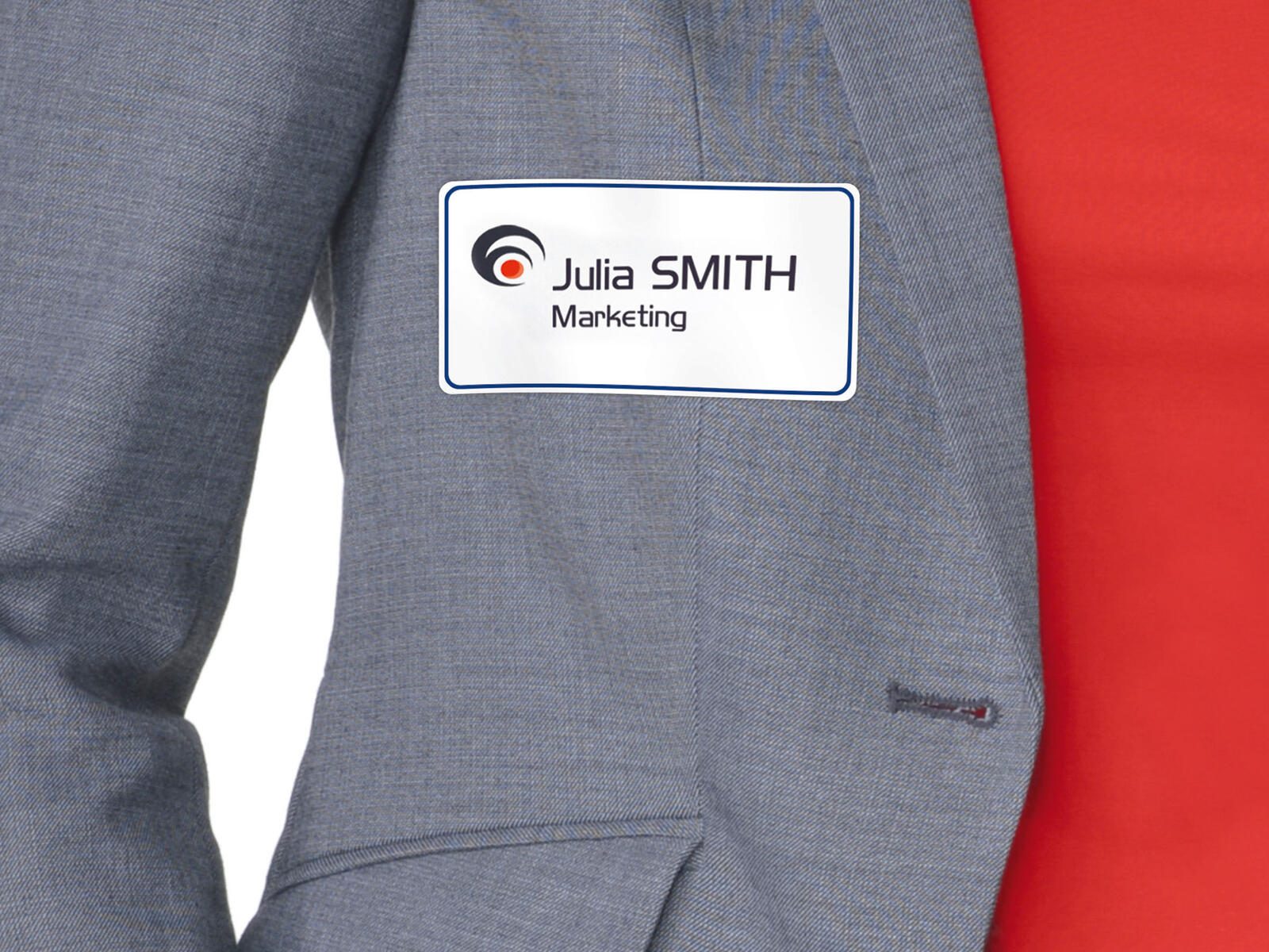 AVERY Zweckform Namensetiketten L4787-20 weiß 80,0 x 50,0 mm