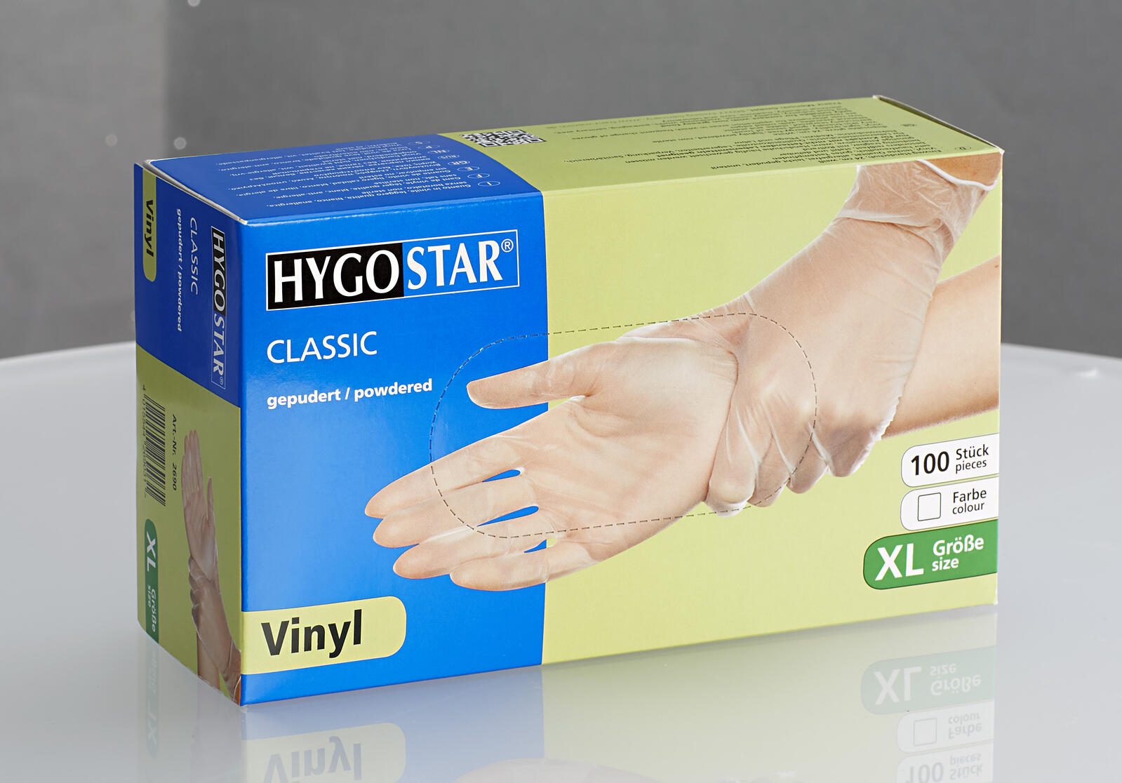HYGOSTAR Einmalhandschuhe CLASSIC XL weiß
