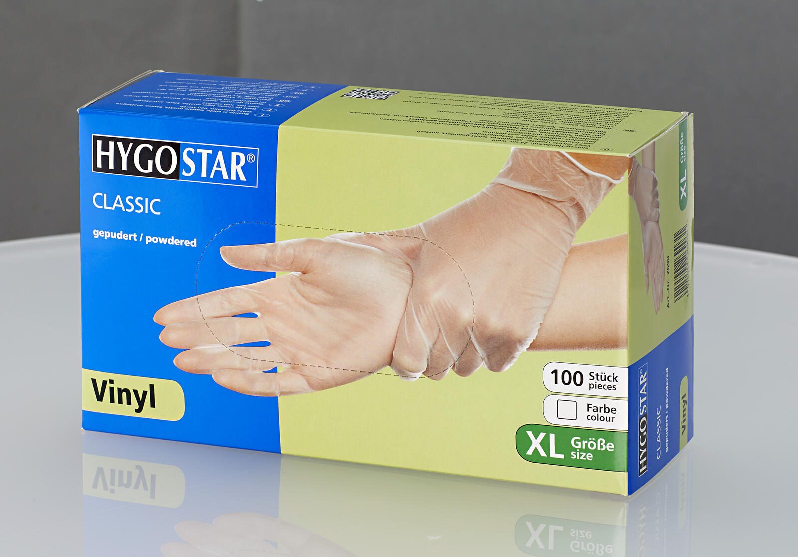 HYGOSTAR Einmalhandschuhe CLASSIC XL weiß