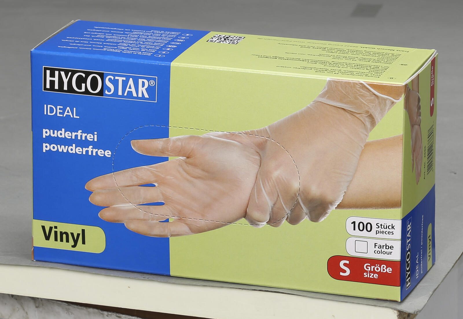 HYGOSTAR Einmalhandschuhe IDEAL S transparent