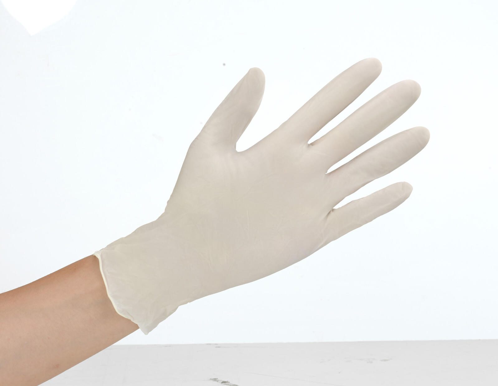 HYGOSTAR Einmalhandschuhe SKIN M weiß