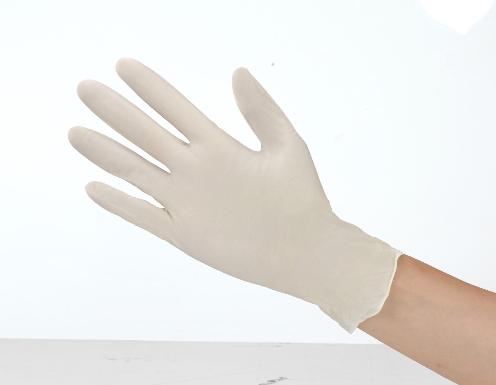 HYGOSTAR Einmalhandschuhe SKIN M weiß