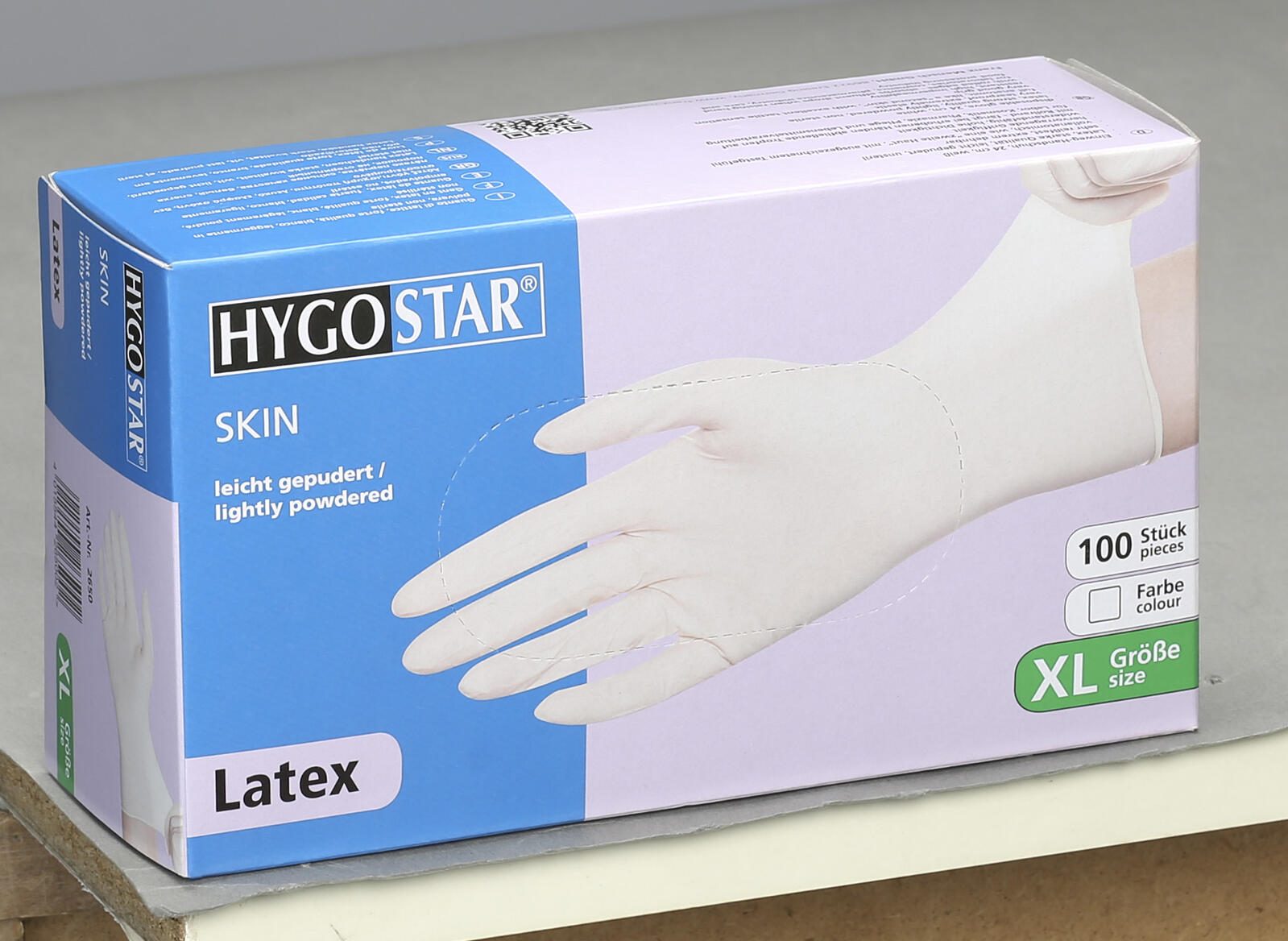 HYGOSTAR Einmalhandschuhe SKIN XL weiß
