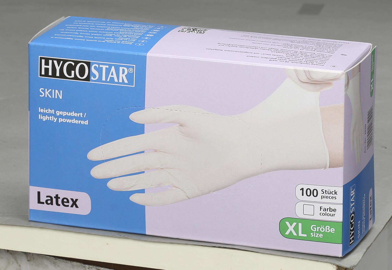 HYGOSTAR Einmalhandschuhe SKIN XL weiß