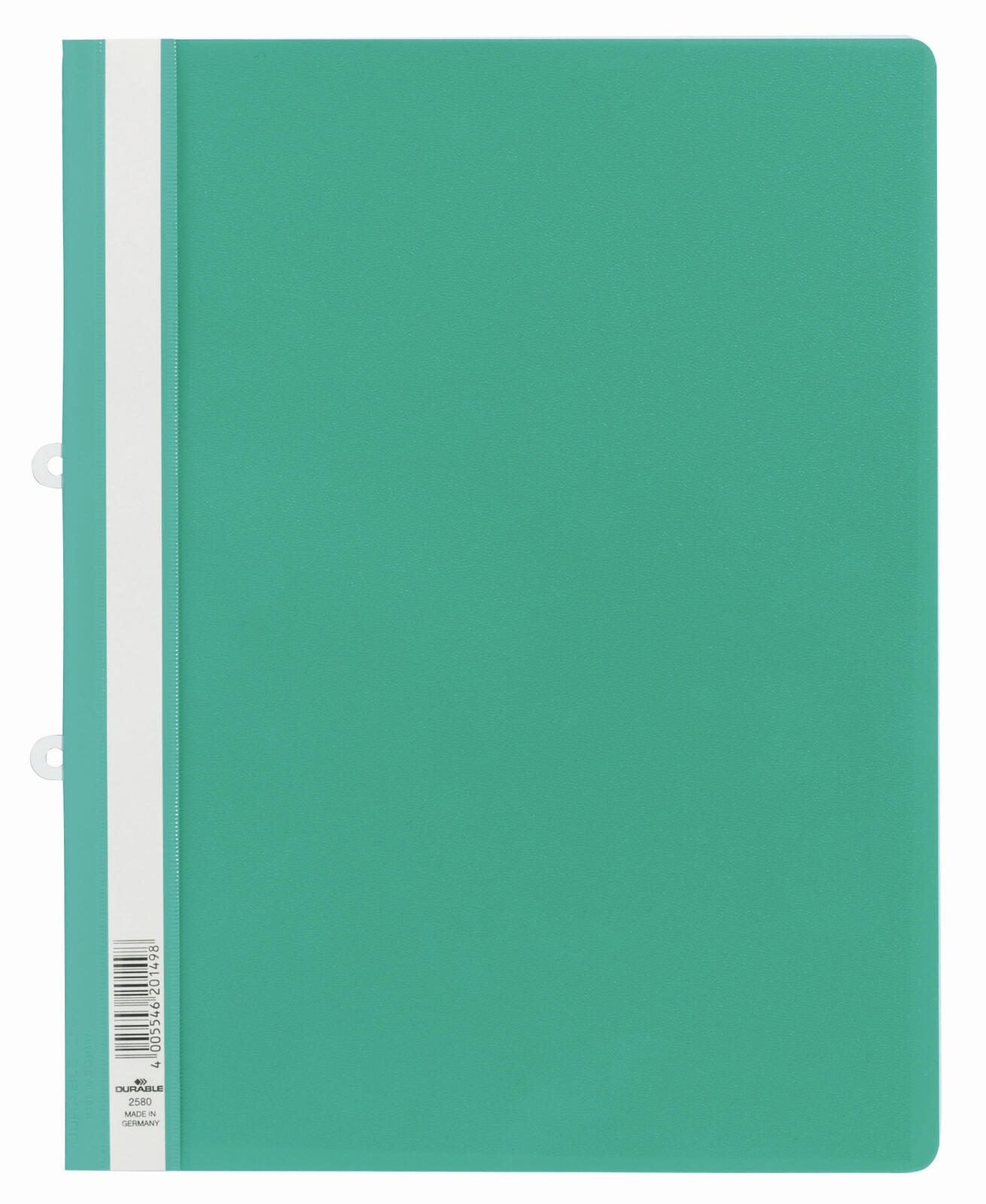 DURABLE Schnellhefter DIN A4 überbreit PVC grün