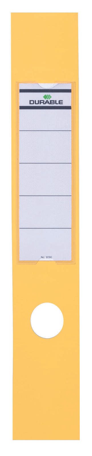 DURABLE ORDOFIX® Ordneretiketten für 8 cm Rückenbreite 47,0 x 390,0 mm