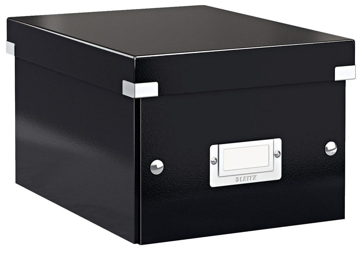 LEITZ Aufbewahrungsbox Click & Store 7,4 l - 21,6 x 28,2 x 16,0 cm schwarz