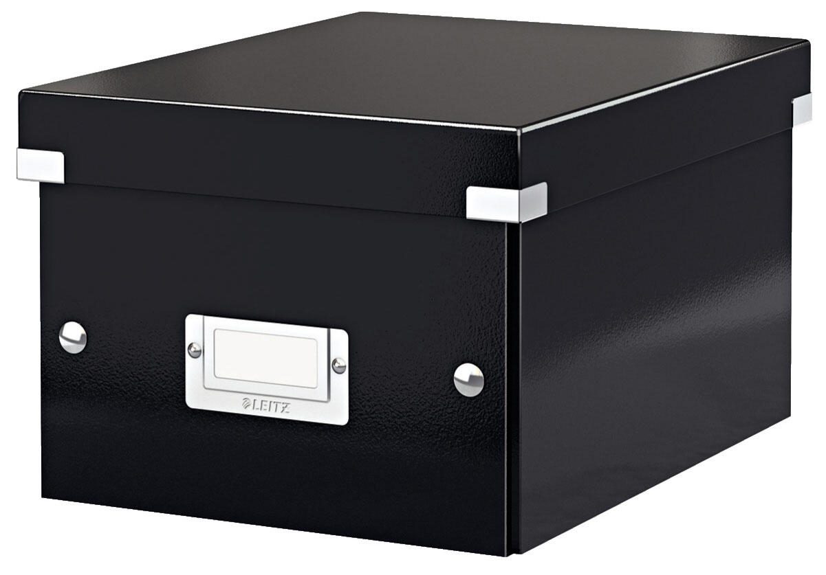 LEITZ Aufbewahrungsbox Click & Store 7,4 l - 21,6 x 28,2 x 16,0 cm schwarz
