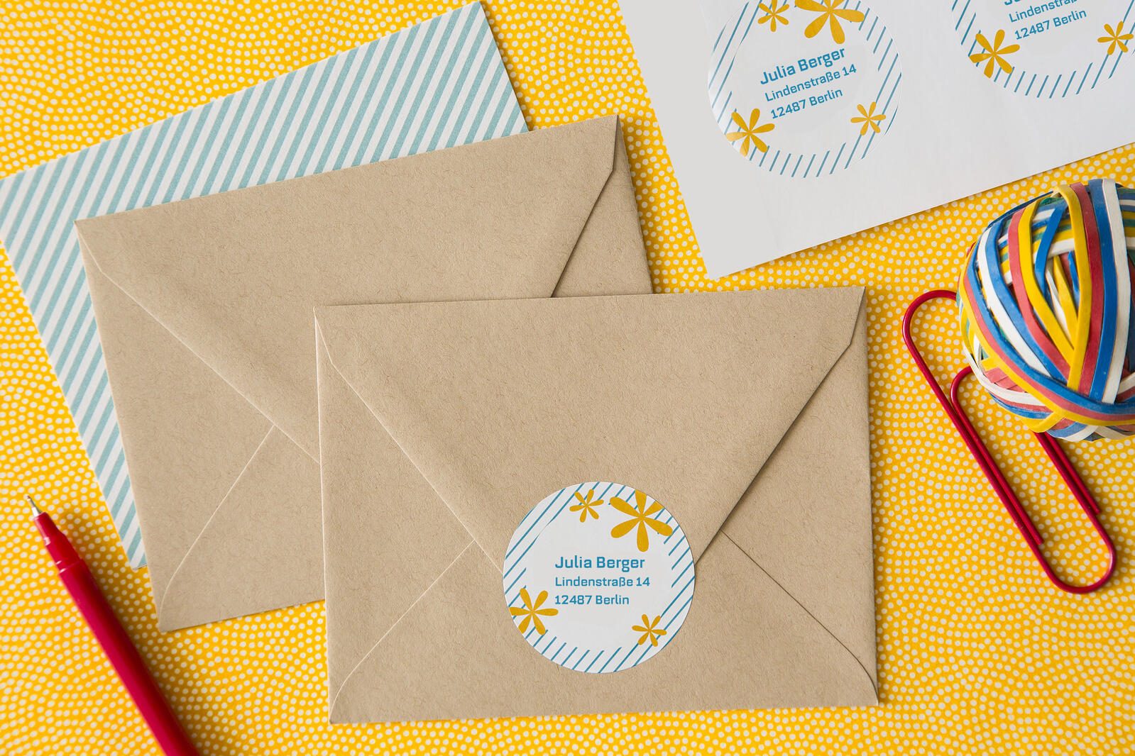 AVERY Zweckform Etiketten L3415-100 weiß 40,0 x 40,0 mm