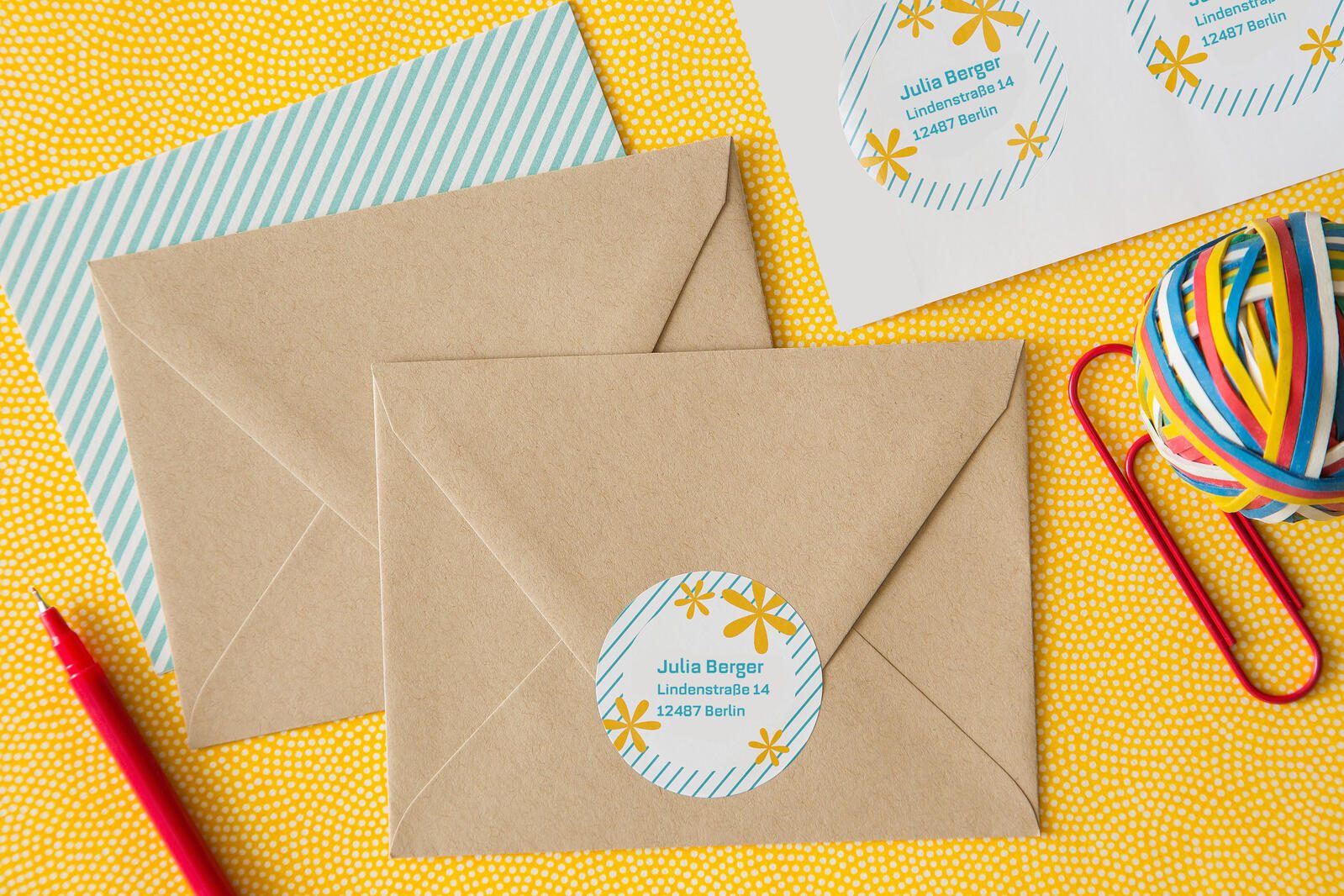 AVERY Zweckform Etiketten L3416-100 weiß 60,0 x 60,0 mm