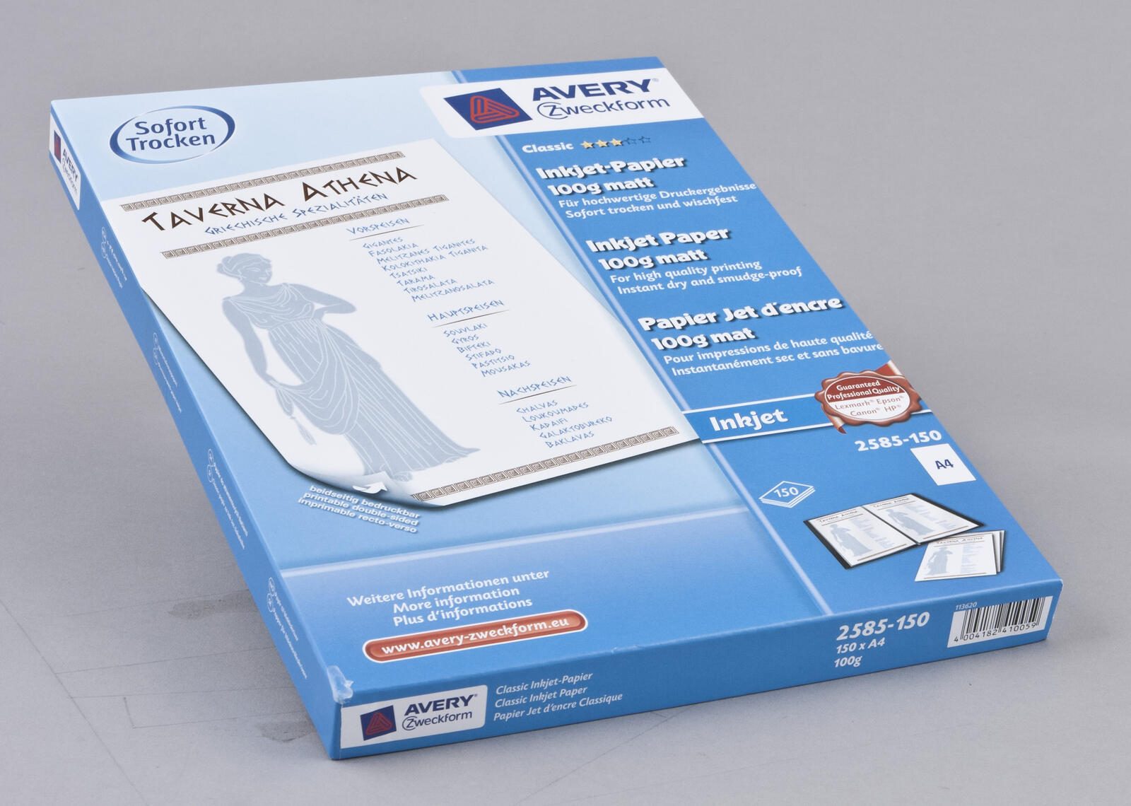 AVERY Zweckform Fotopapier Classic Inkjet DIN A4 matt 100 g/m²