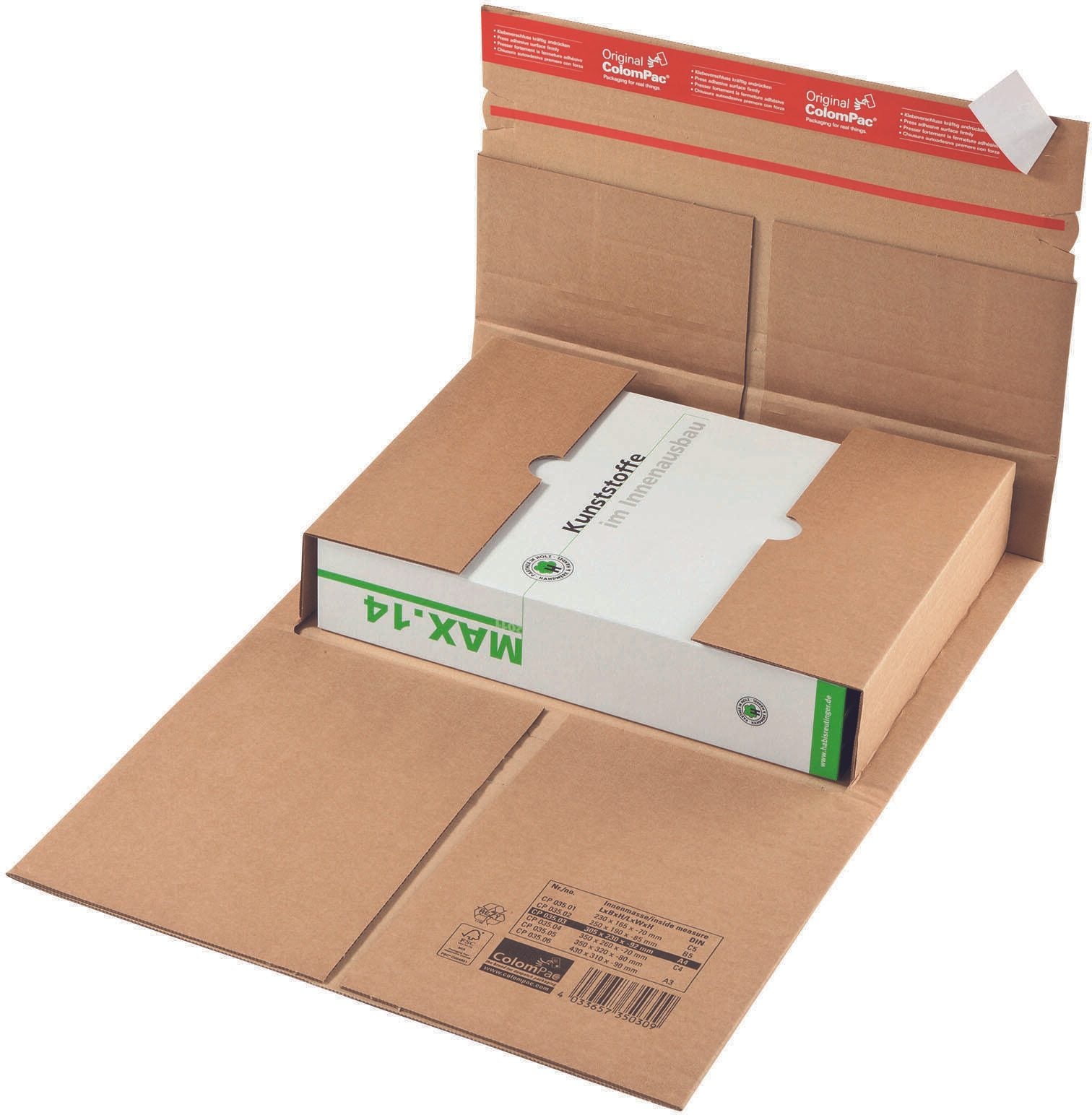 ColomPac® Buchverpackungen 30,5 x 23,0 x 9,2 cm