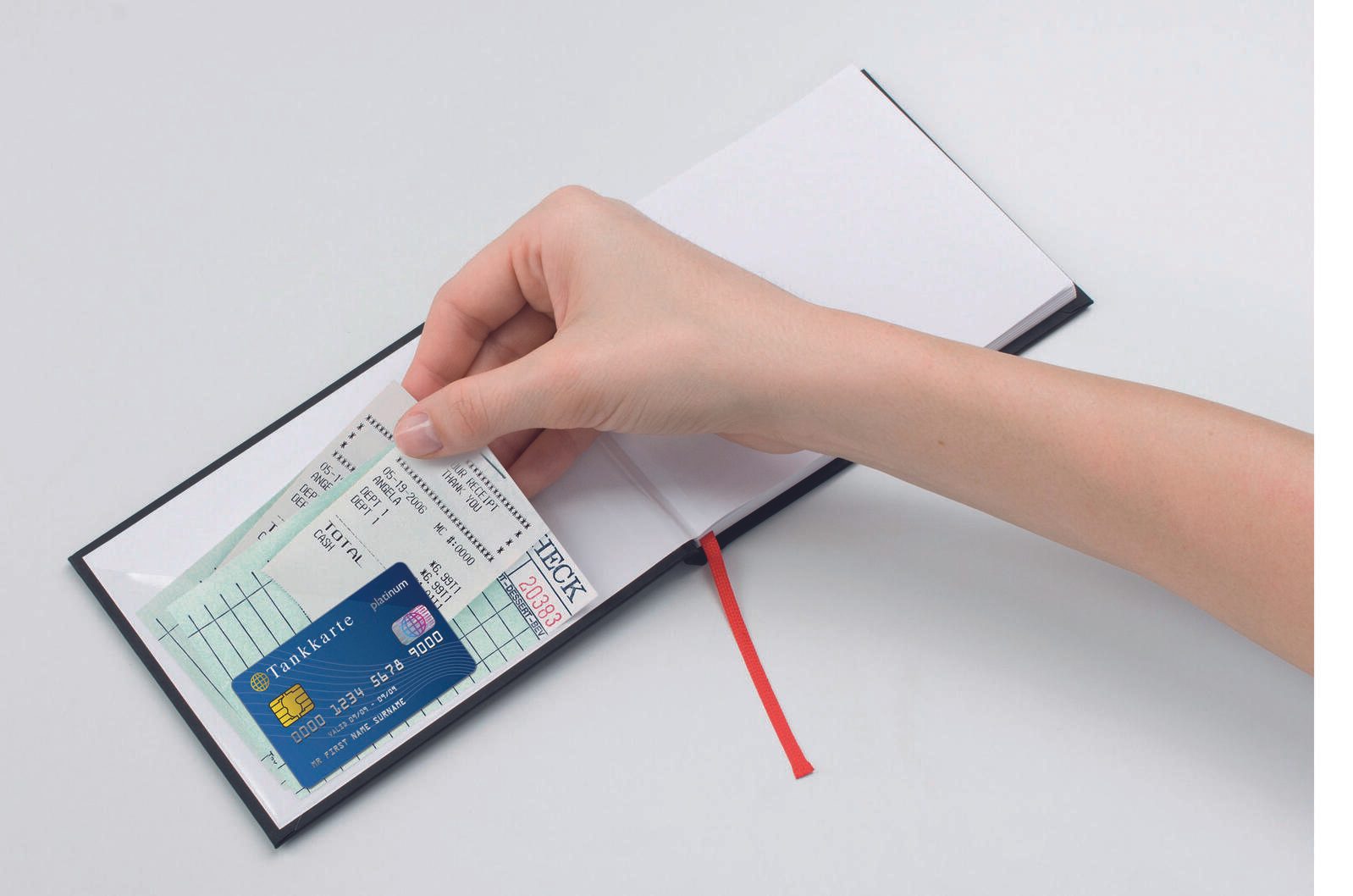 AVERY Zweckform Formularbuch Fahrtenbuch, Pkw mit Kraftstoffverbrauch DIN A6 quer 1x 48 Seiten