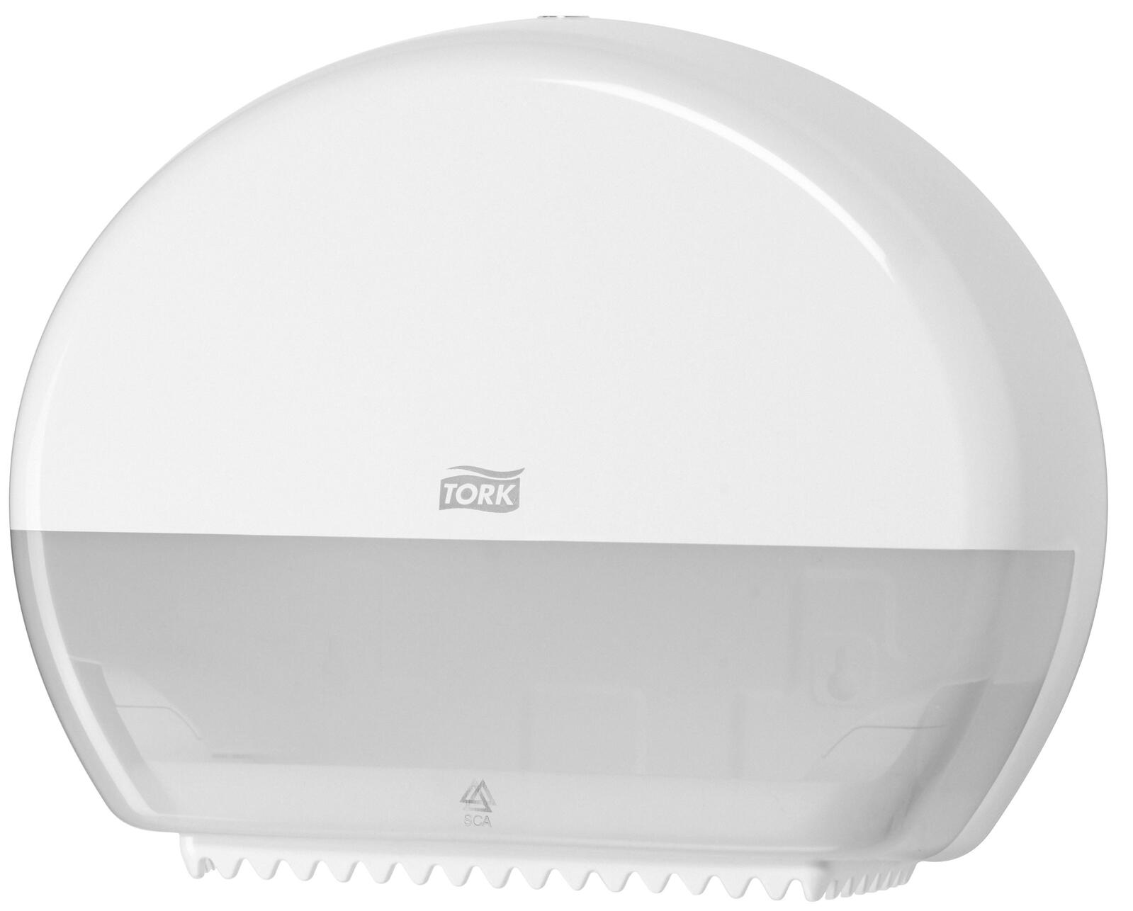 TORK Toilettenpapierspender-Set Elevation T2 Mini 1 Rolle weiß