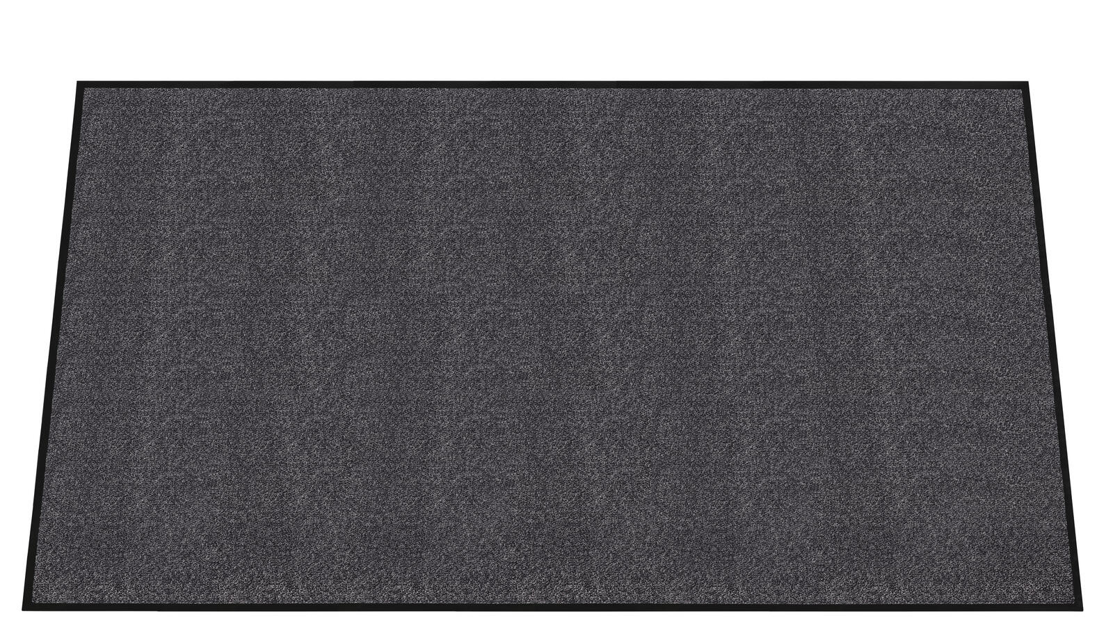 Mercury Fußmatte Cleantime 130,0 x 200,0 cm grau gemustert