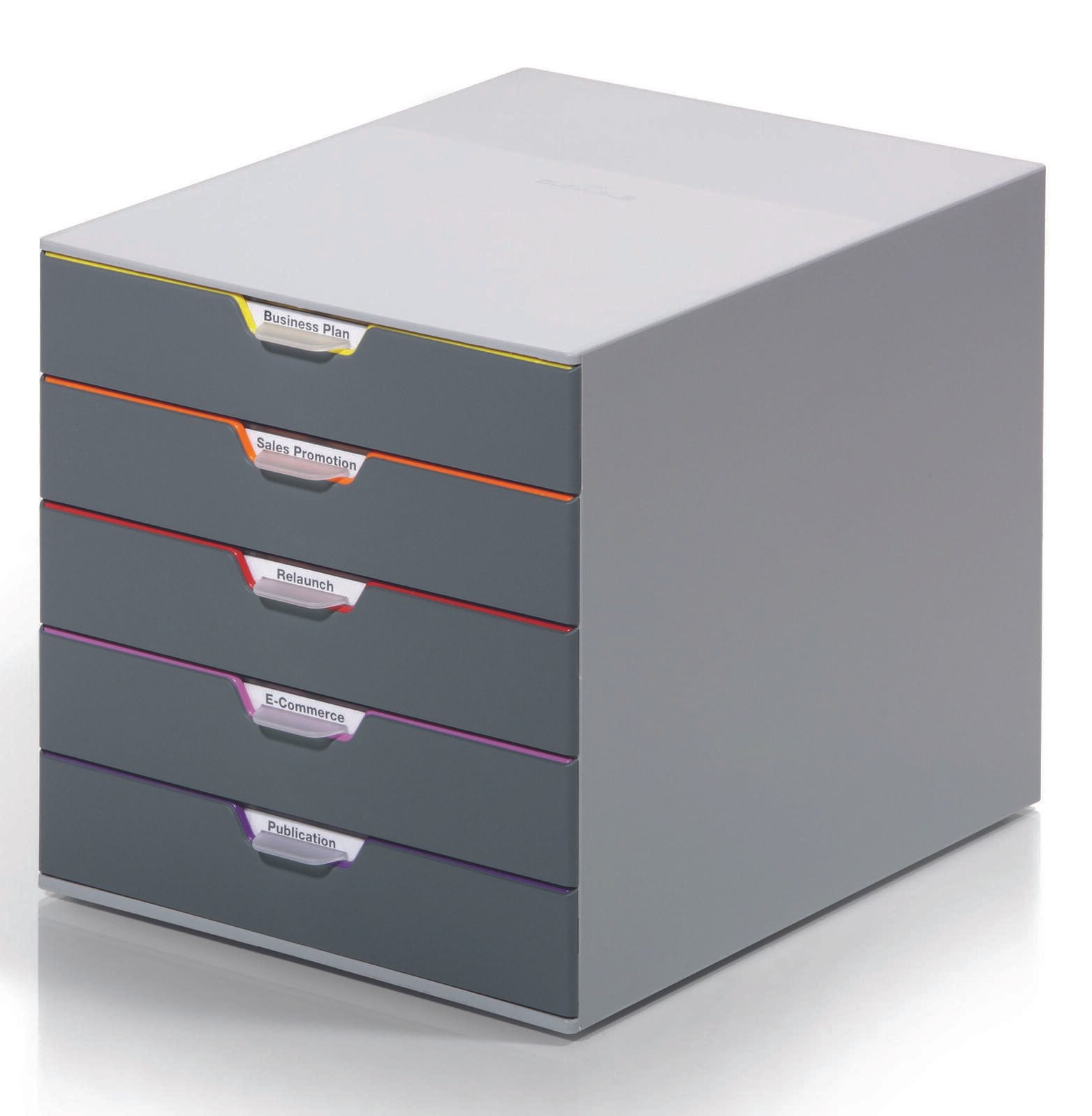 DURABLE Schubladenbox 760527 DIN C4 28,0 x 35,6 x 29,2 cm