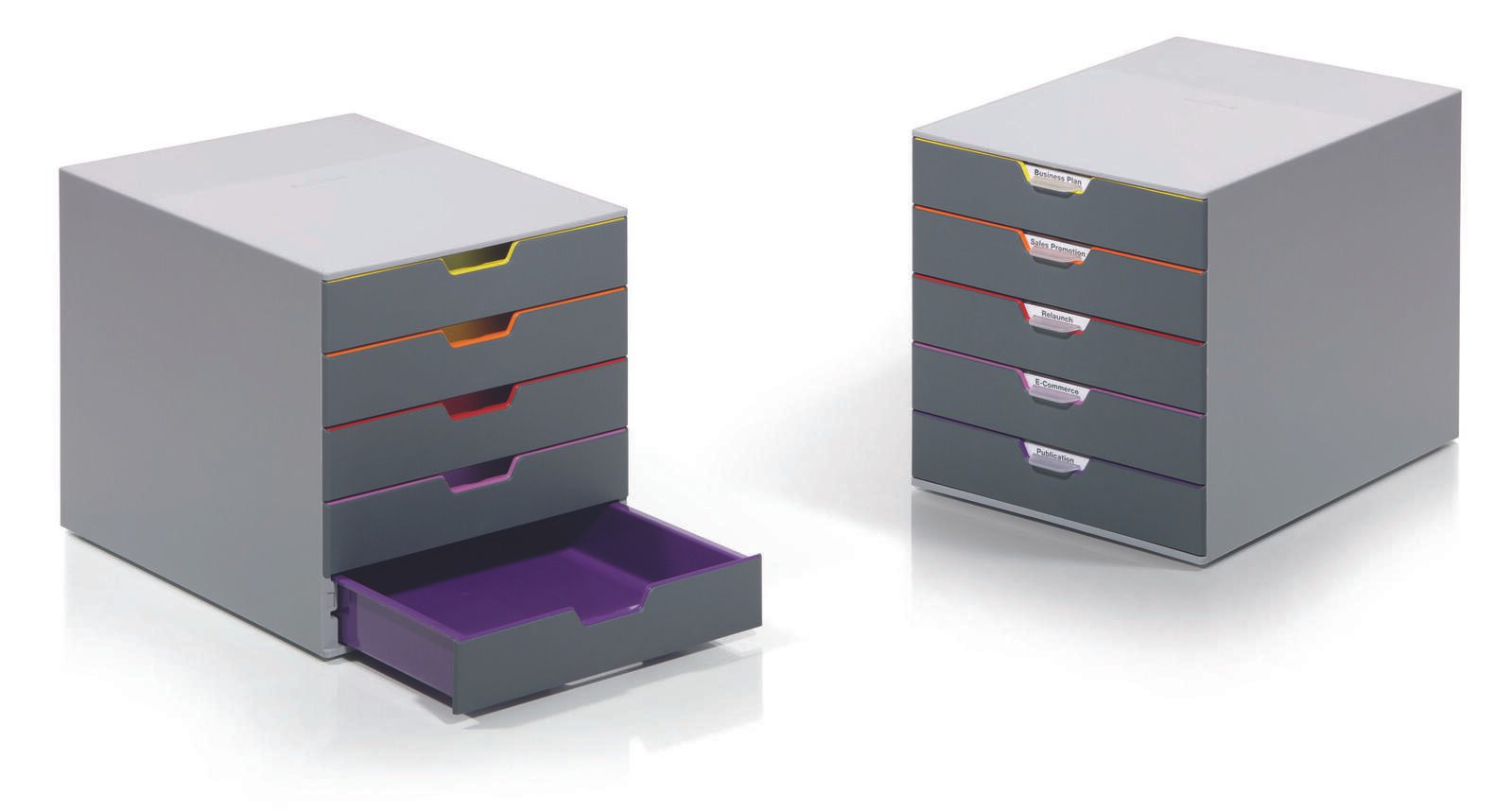 DURABLE Schubladenbox 760527 DIN C4 28,0 x 35,6 x 29,2 cm