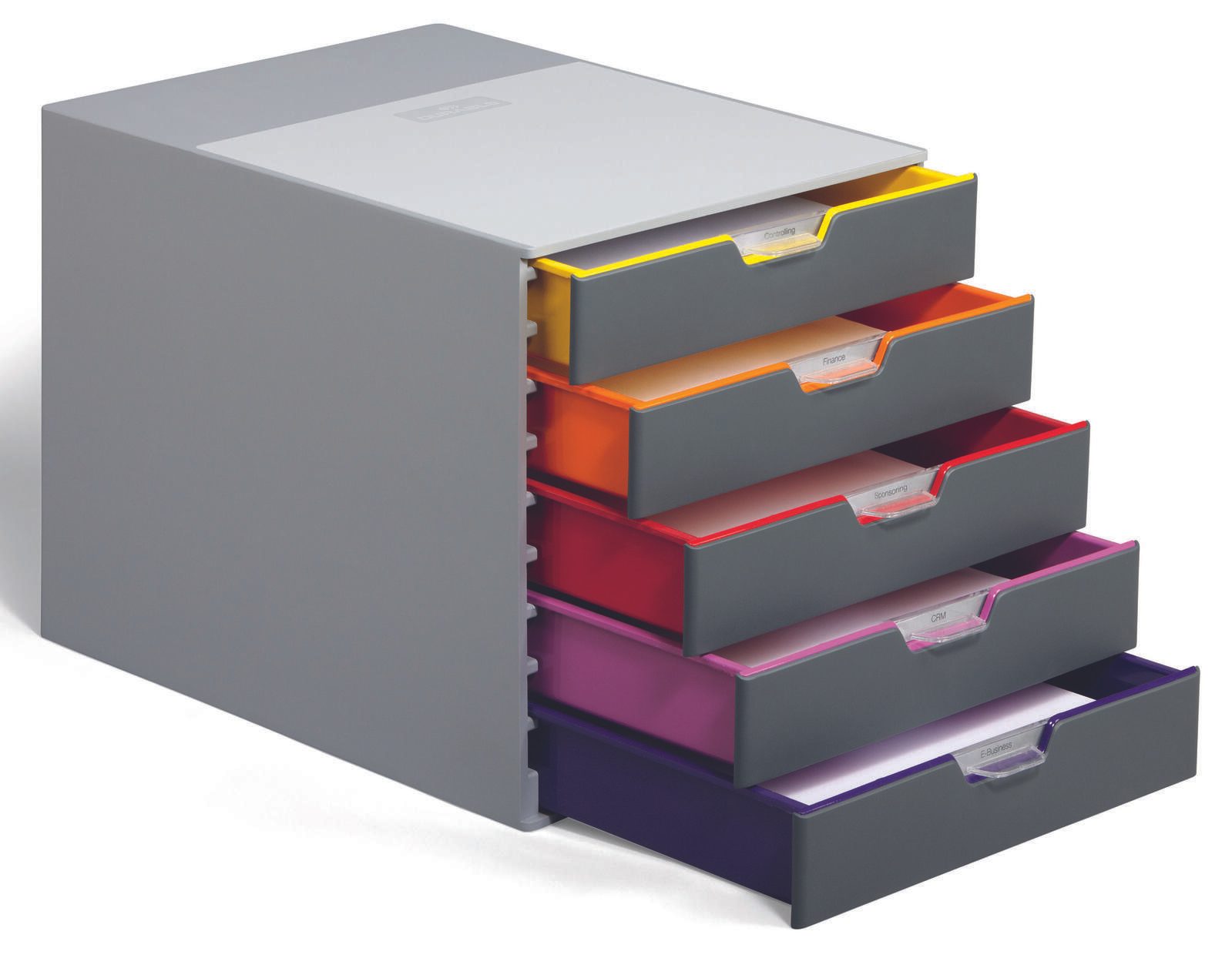 DURABLE Schubladenbox 760527 DIN C4 28,0 x 35,6 x 29,2 cm