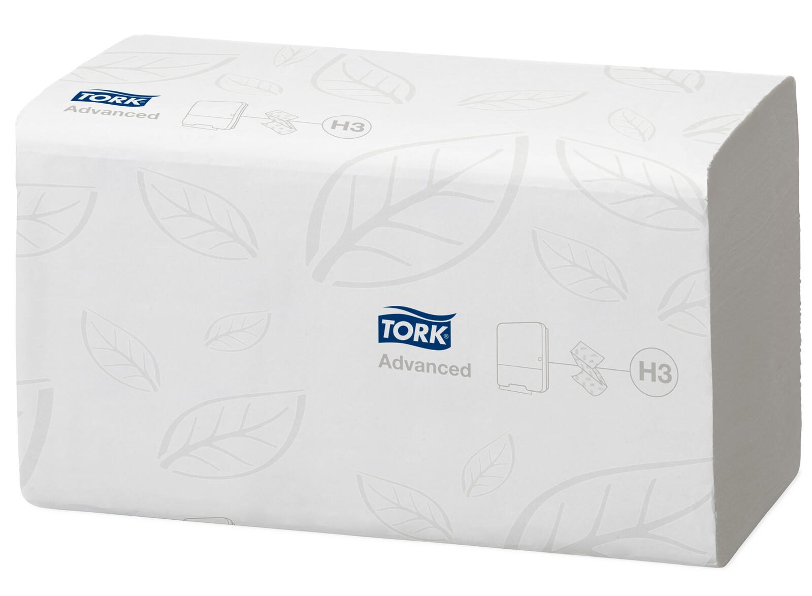 TORK Papierhandtuchspender-Set Elevation H3 Classic Mini 300 Tücher weiß