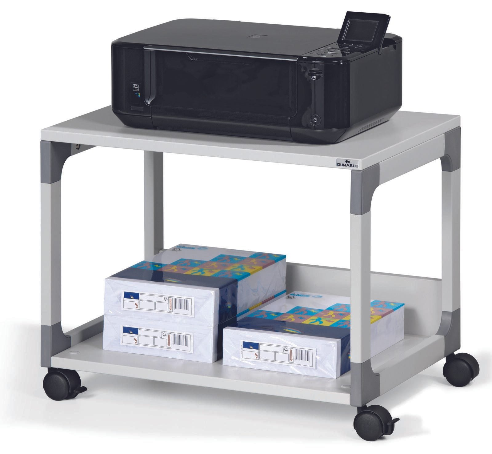 DURABLE Multi Trolley 48 Bürowagen 60,0 x 43,2 x 47,7 cm grau