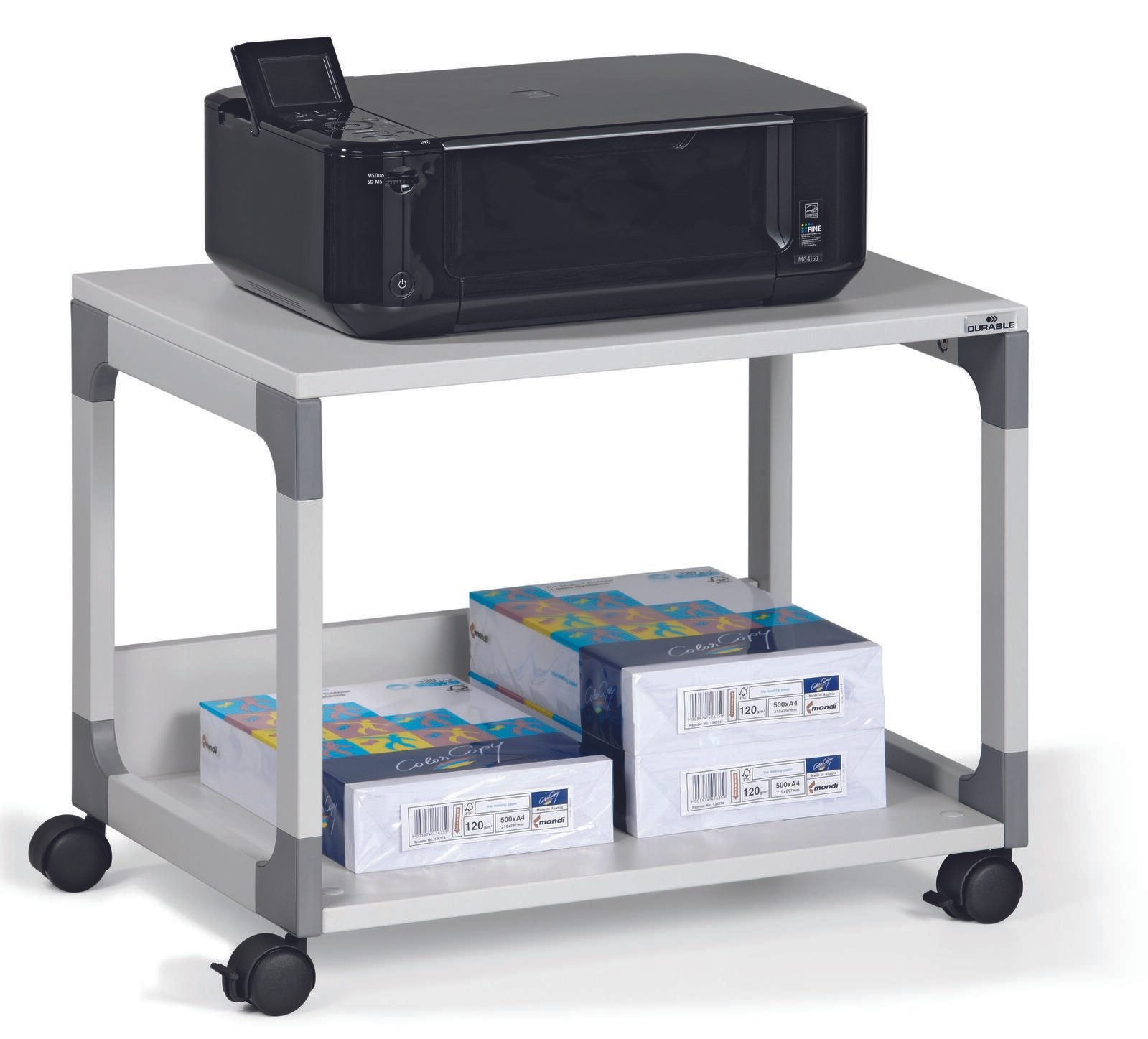 DURABLE Multi Trolley 48 Bürowagen 60,0 x 43,2 x 47,7 cm grau
