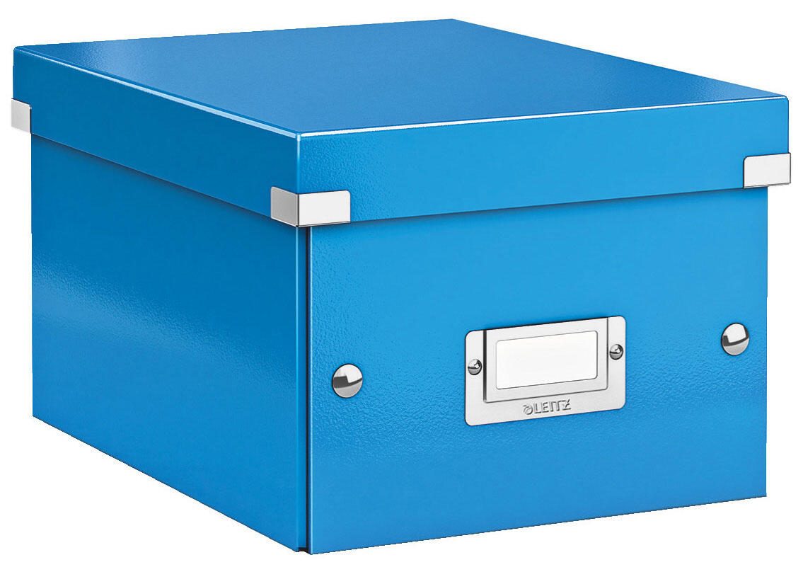 LEITZ Aufbewahrungsbox Click & Store 7,4 l - 21,6 x 28,2 x 16,0 cm blau