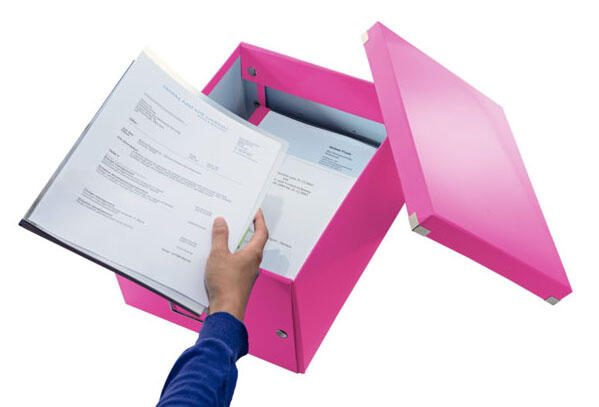 LEITZ Aufbewahrungsbox Click & Store 16,7 l - 28,1 x 36,9 x 20,0 cm pink