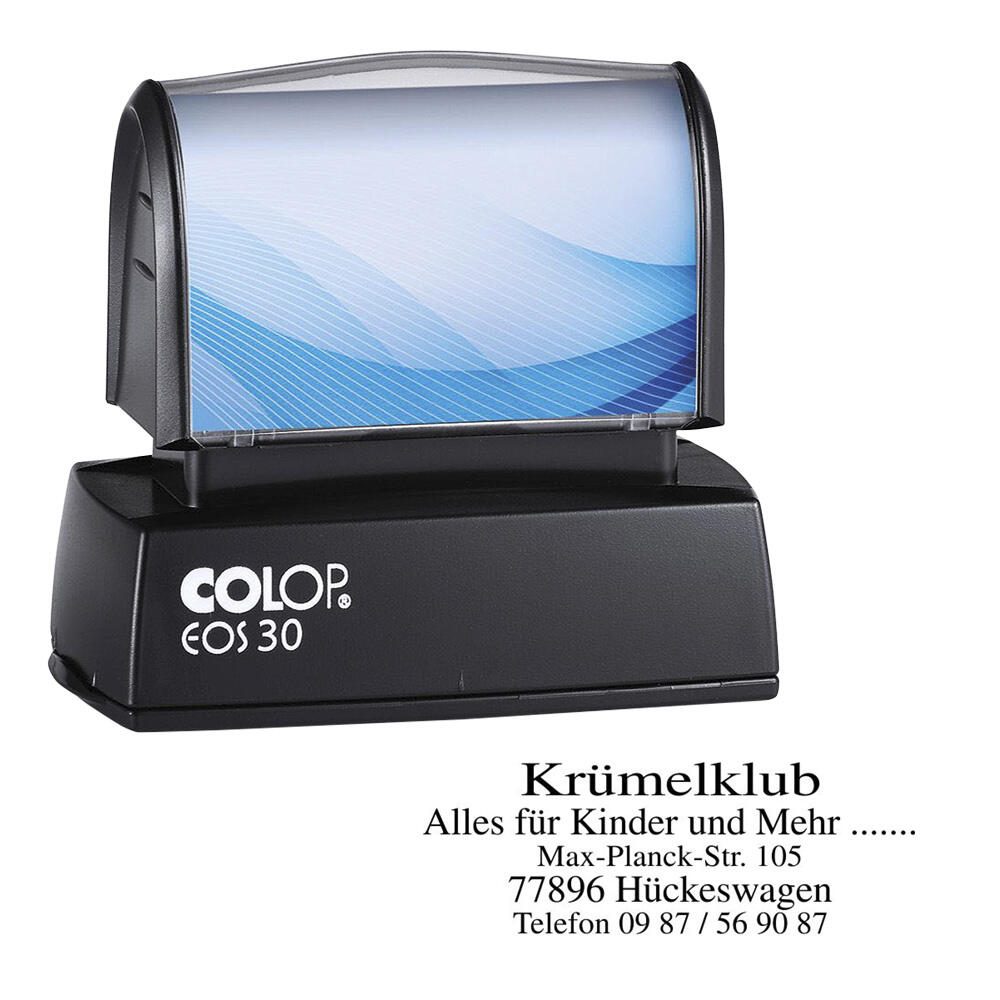 COLOP Textstempel, individualisierbar Eos 30 ohne Logo