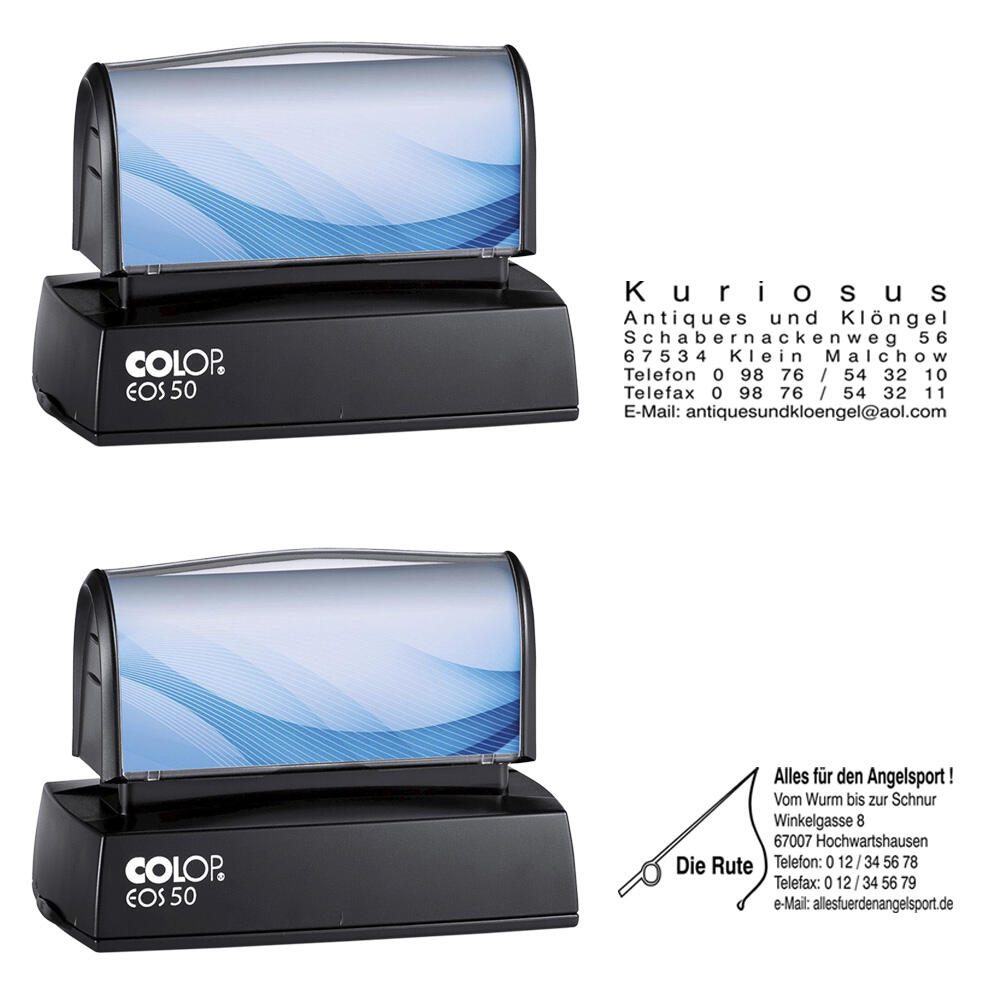 COLOP Textstempel, individualisierbar Eos 50 ohne Logo