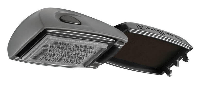 COLOP Textstempel, individualisierbar Eos Mouse 30 mit Logo