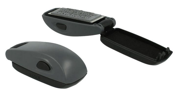 COLOP Textstempel, individualisierbar Eos Mouse 30 mit Logo