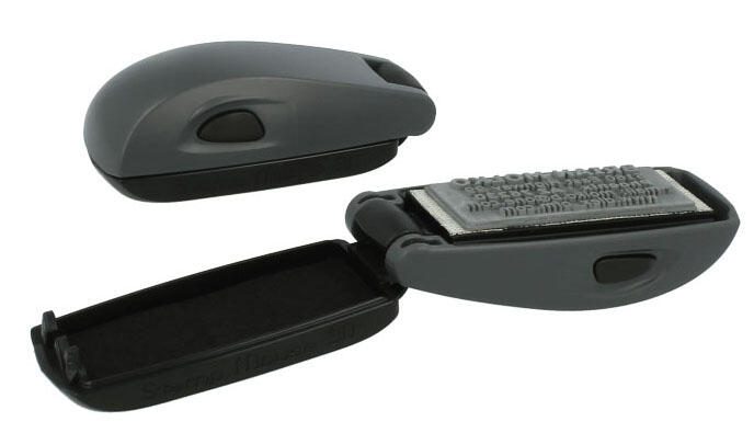 COLOP Textstempel, individualisierbar Eos Mouse 30 mit Logo