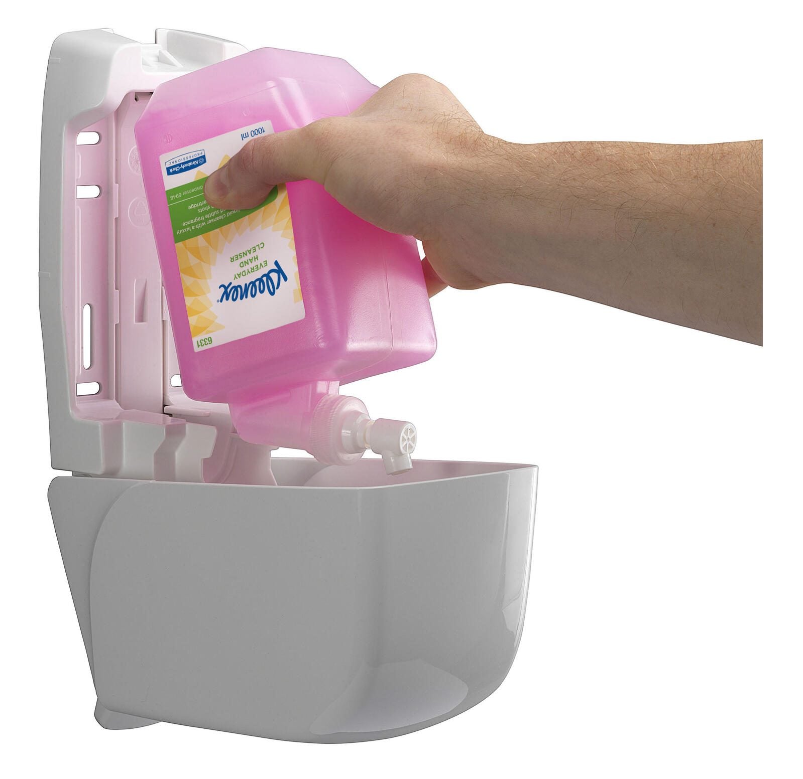 Aquarius® Seifenspender 1,0 l weiß