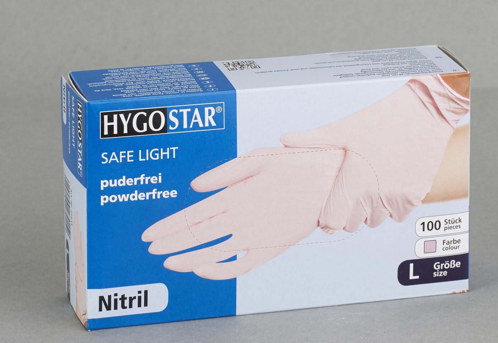 HYGOSTAR Einmalhandschuhe SAFE LIGHT L pink