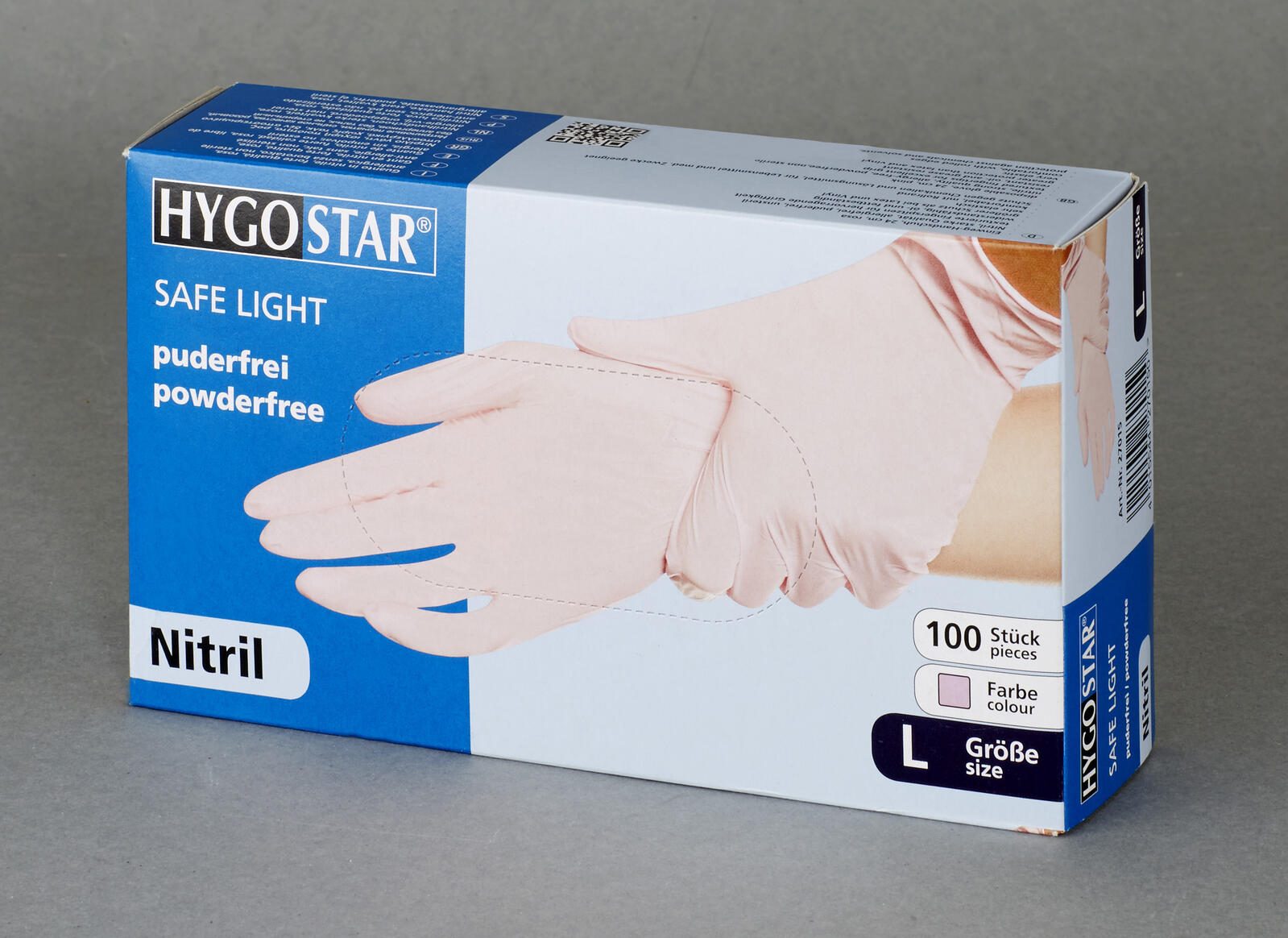 HYGOSTAR Einmalhandschuhe SAFE LIGHT L pink