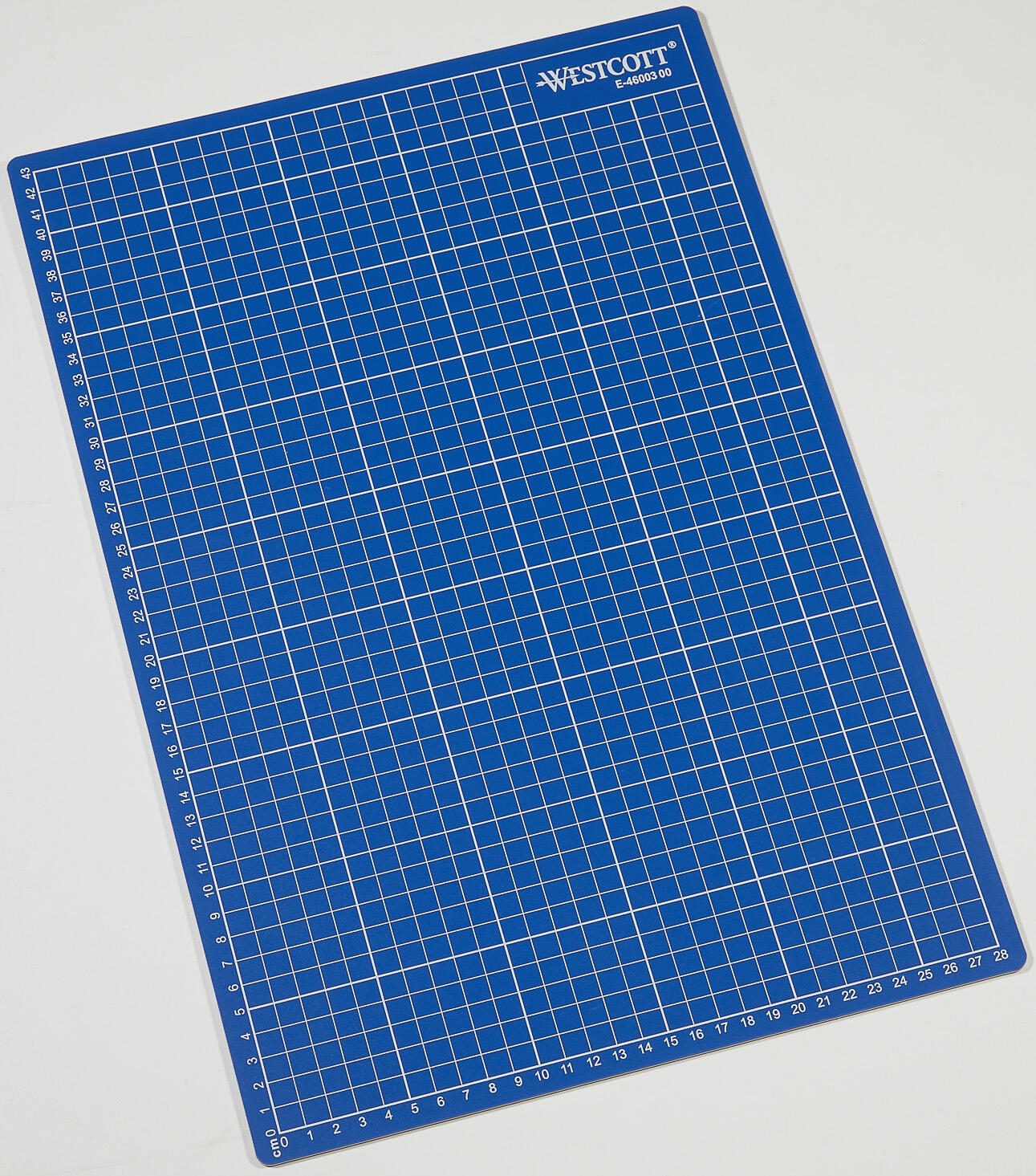 WESTCOTT Schneidematte 45,0 x 30,0 cm blau