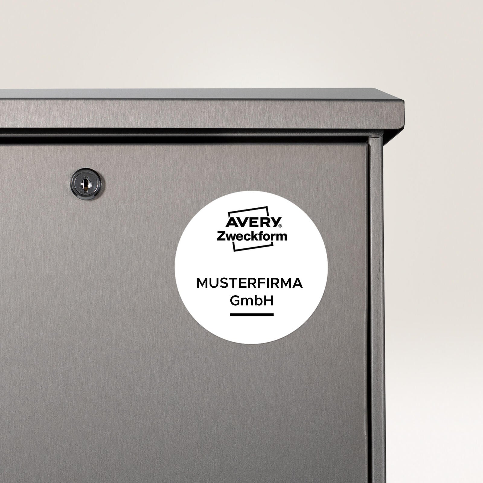 AVERY Zweckform wetterfeste Folienetiketten 30,0 x 30,0 mm