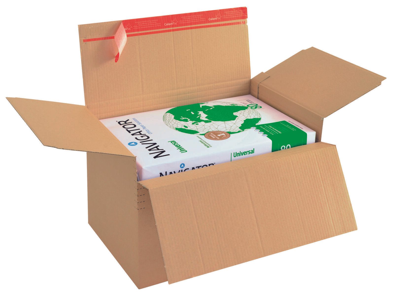 ColomPac® Versandkartons 44,5 x 31,5 x 18,0 - 30,0 cm