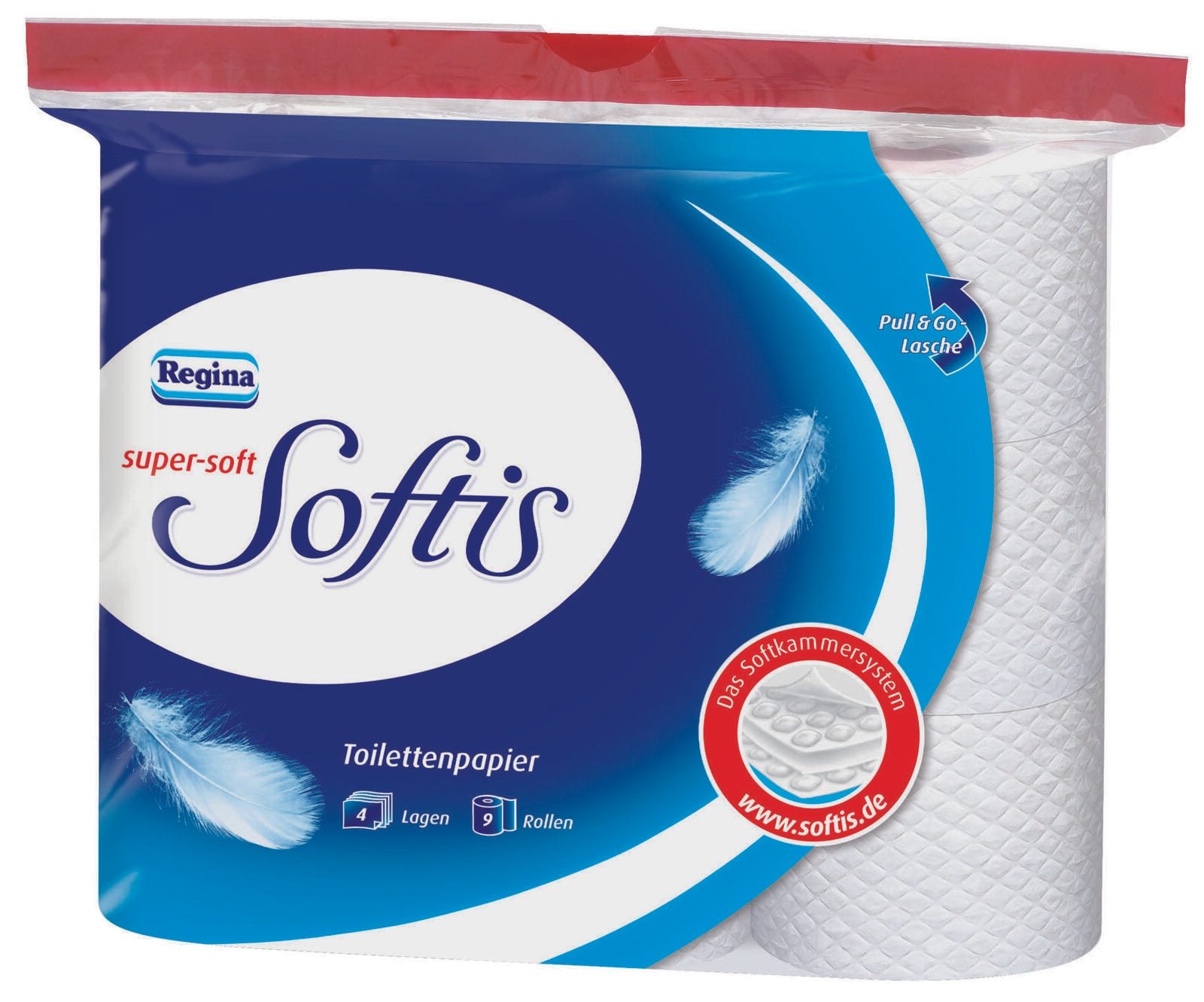 Softis Toilettenpapier 4-lagig