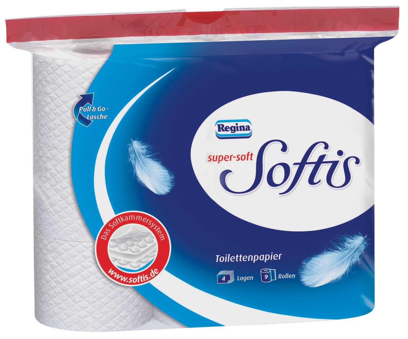 Softis Toilettenpapier 4-lagig