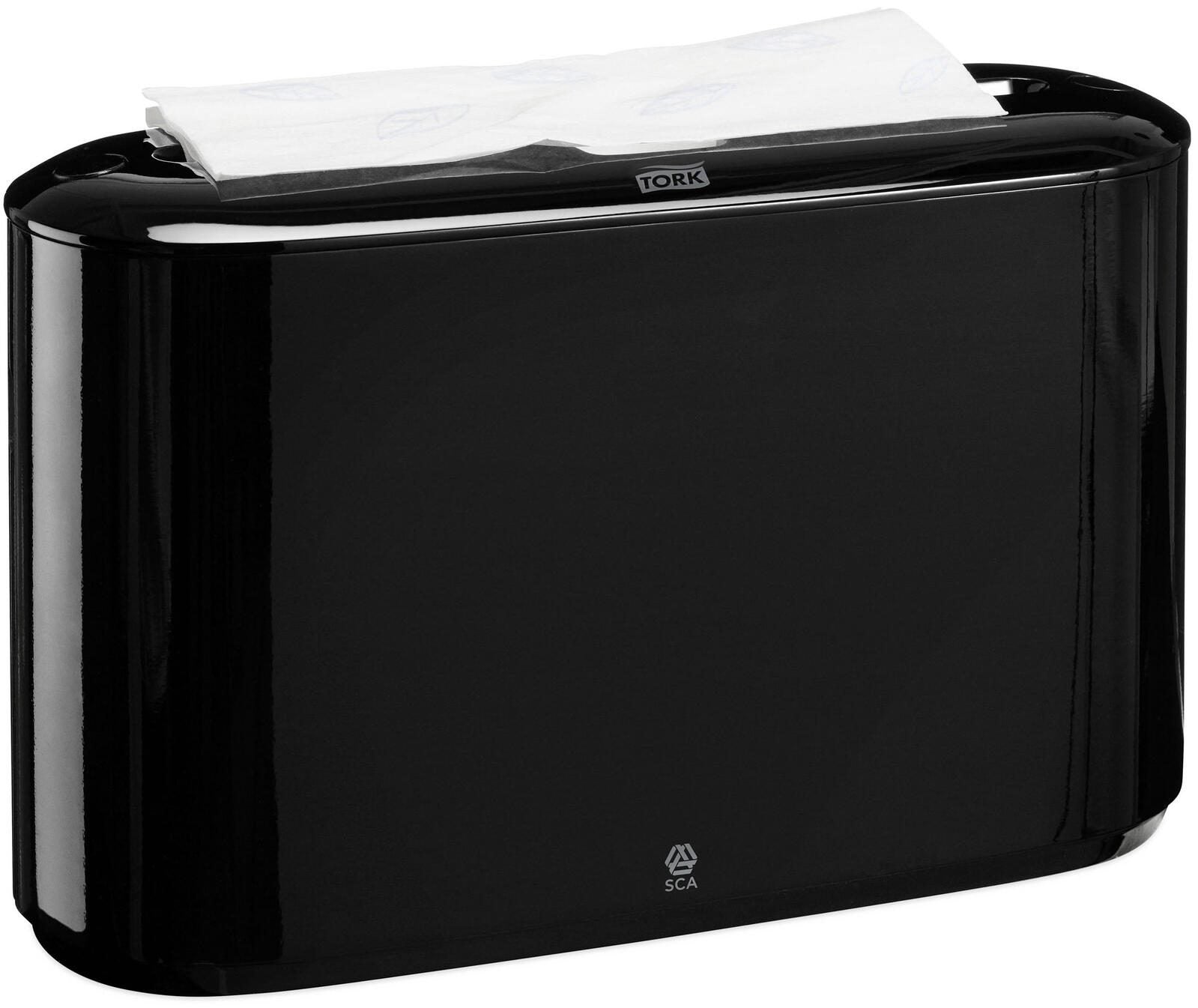 TORK Papierhandtuchspender Elevation Xpress® H2 100 Tücher schwarz