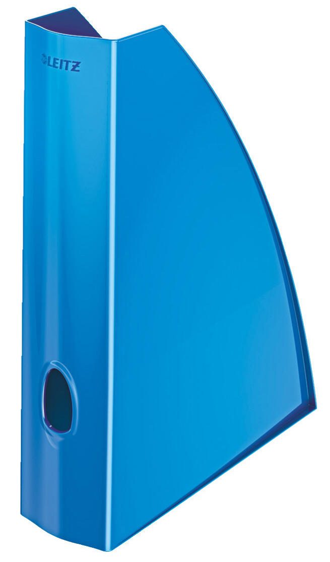 LEITZ Stehsammler WOW Polystyrol blau , DIN A4