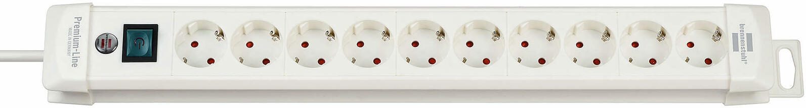 brennenstuhl Steckdosenleiste mit Schalter Premium-Line 3,0 m