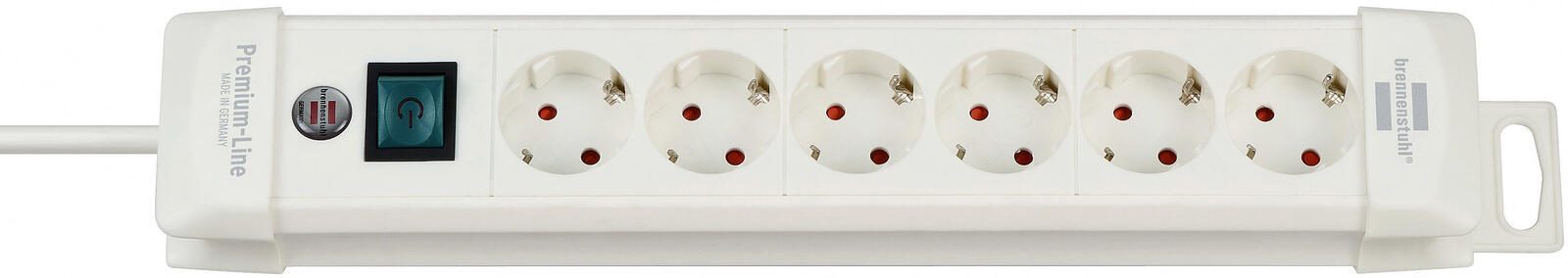 brennenstuhl Steckdosenleiste mit Schalter Premium-Line 3 m