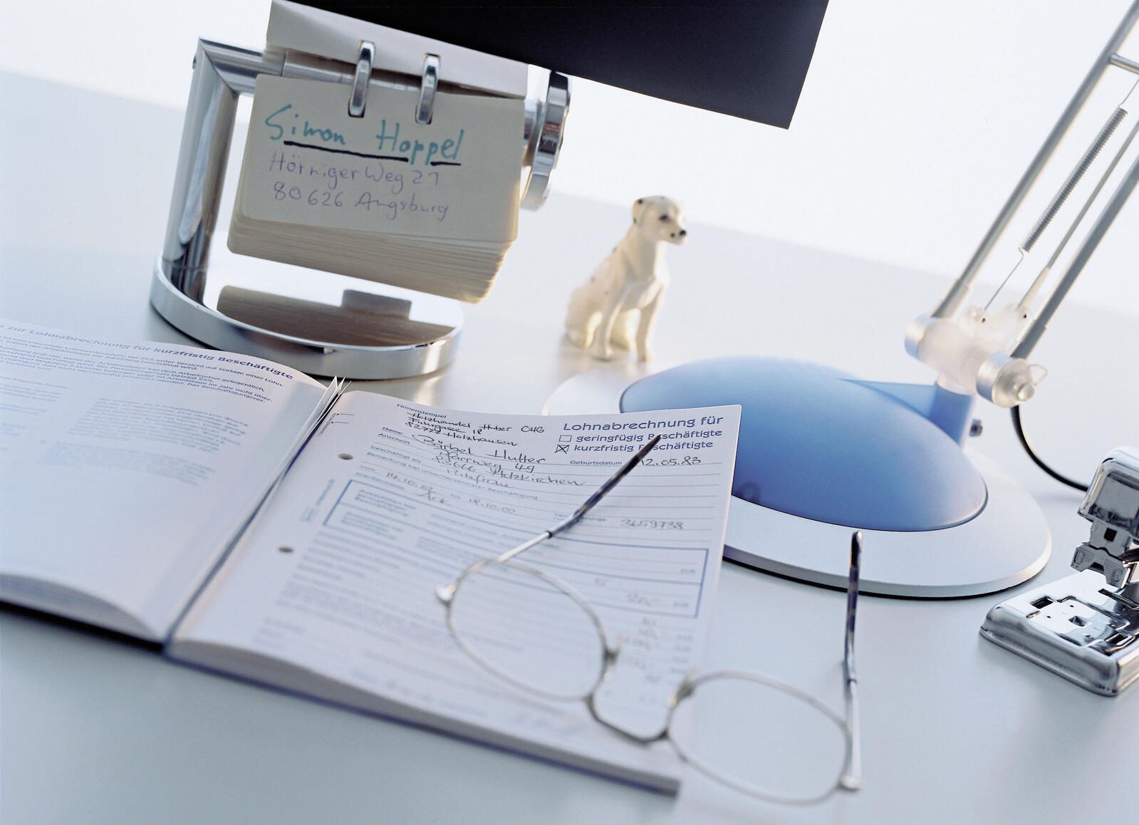 AVERY Zweckform Formularbuch Lohnabrechnung für geringfügig/kurzfristig Beschäftigte DIN A4 1x 50 Seiten