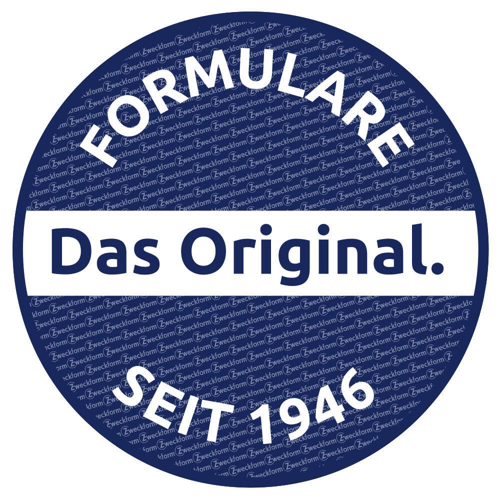 AVERY Zweckform Formularbuch Lohnabrechnung für geringfügig/kurzfristig Beschäftigte DIN A4 1x 50 Seiten