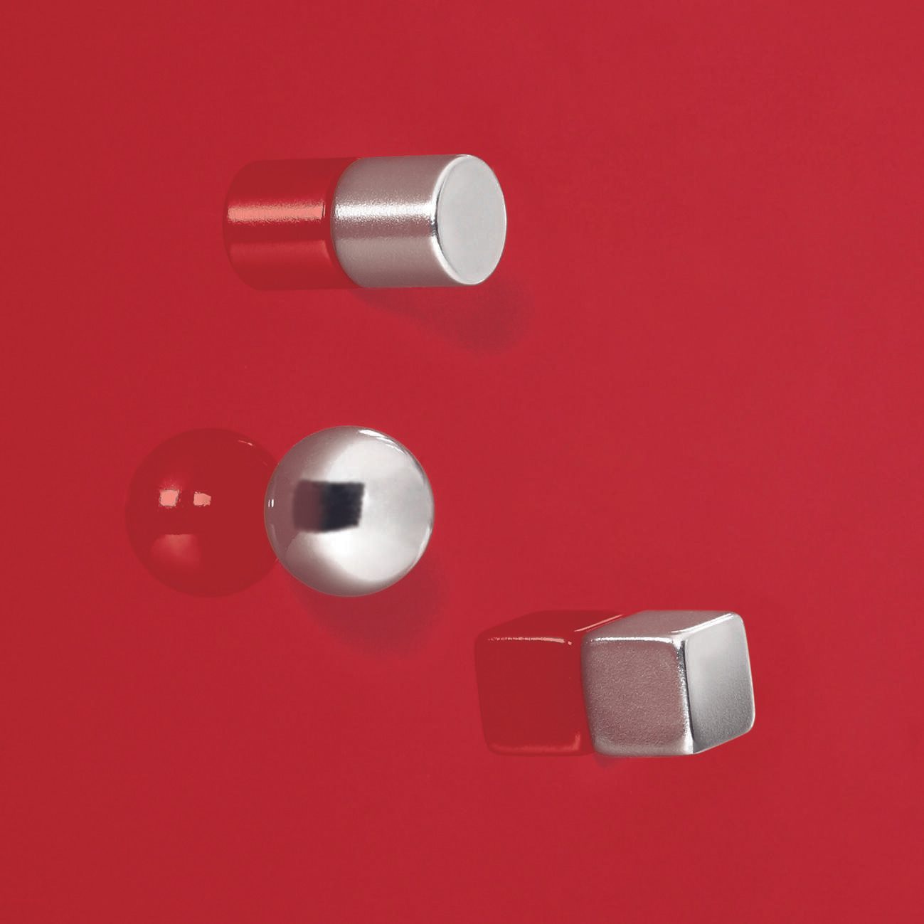 SIGEL Magnete 1,0 x 1,0 x 1,0 silber