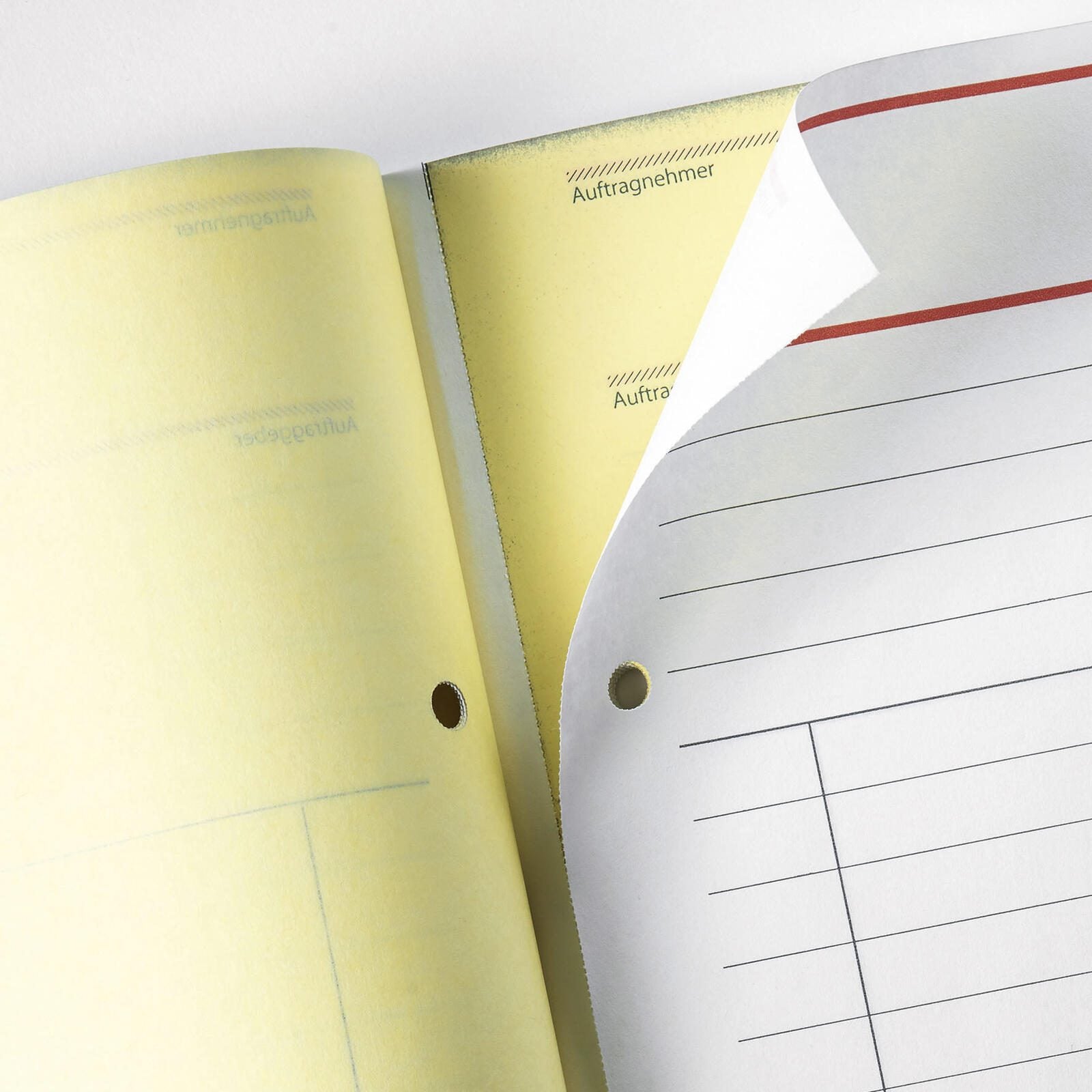 SIGEL Formularbuch Rechnung für Kleinunternehmer mit fortlaufenden Nummern (ohne MwSt.-Ausweis) DIN A5 2x 30 Seiten